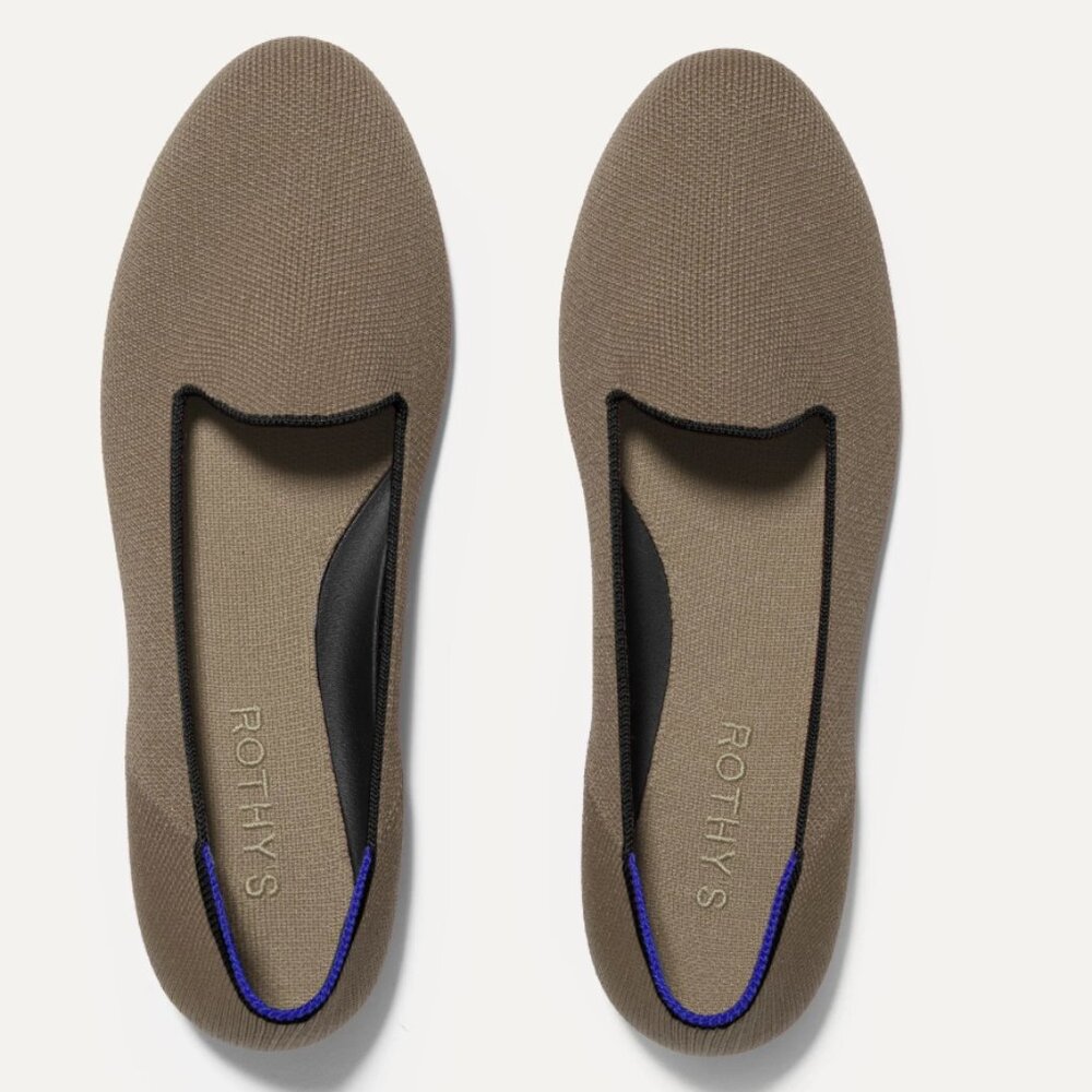 Rothy's Slip-On The Lounge Loafer in Sparrow Women's Size 9.5 NWB